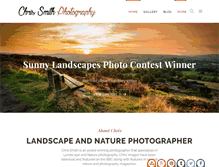 Tablet Screenshot of chrissmithphotos.com
